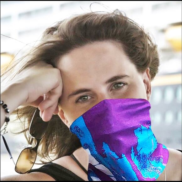 2 Hoop Dreams Basketball Neck Gaiters w/ Filters! - Picture 5 of 12